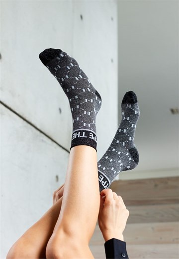 Hype the Detail - 21013 sokker - Sort m. grå logo